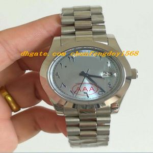 Montres de luxe 228206 Platinum 40mm Ice Blue Arabe Rare Dial Automatic Fashion Mand's Watch Wristwatch 266X Bleu