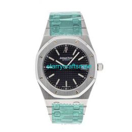 Luxe horloges APS Factory Audemar Pigue Royal Oak Jumbo Thin Auto Steel Mens Watch 15202st.oo.0944st.02 STPI