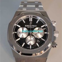 Relojes de lujo APS Factory Audemar Pigue Royal Oak 26331st Reverse Panda 41mm S/S Chrono Sthj