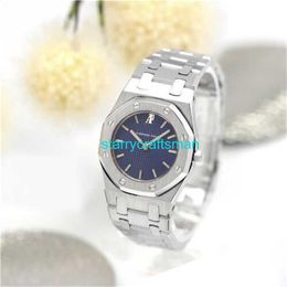 Montres de luxe APS Factory Audemar Pigue Royal Oak 6007ba Platinum Womens Watch ST49