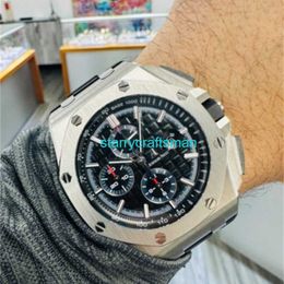 Luxe horloges APS Factory Audemar Pigue Royal Oak Offshore Platinum 26412pt STRW