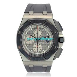 Relojes de lujo APS Factory Audemar Pigue 26400io OO A004CA.01 Titanium hombre Royal Oak Offshore Watch ST30