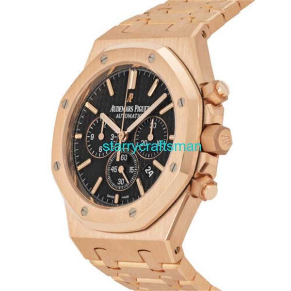 Montres de luxe APS Factory Audemar Pigue Royal Oak Chrono Auto Gold Herren UHR 26320OR.OO.1220OR.01 Stic