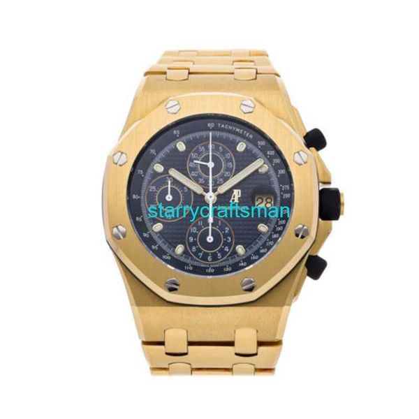 Montres de luxe APS Factory Audemar Pigue Royal Oak Offshore Auto Oro Uomo Oologio 25721ba.OO.1000BA.03 ST03