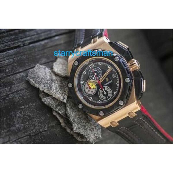 Montres de luxe Audemar Pigue Grand Prix Royal Oak Offshore Rose Gold 26290RO.OO.A001VE.01 APS Factory Styp