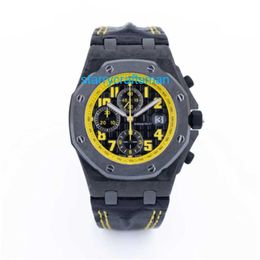 Luxe horloges Audemar Pigue Royal Oak Offshore 'Bumble Bee' |Ref.26176fo.oo.d101cr.02 |CA APS Factory Stuj