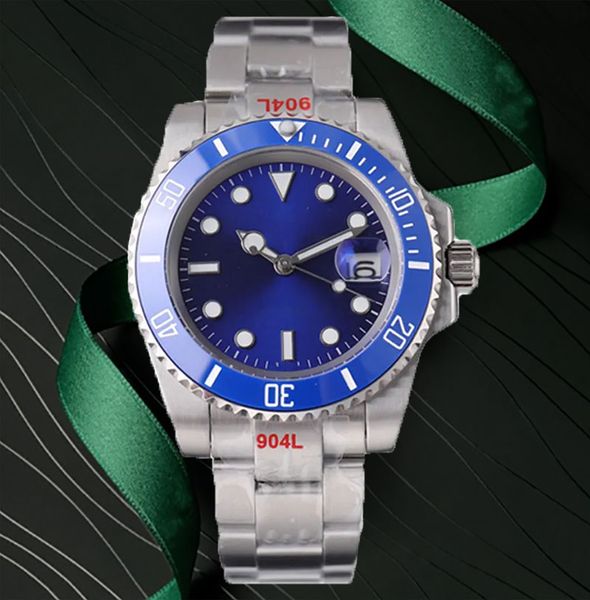 Montres de luxe design automatique mécanique 8215 mouvement Submari montre hommes montre-bracelet vert bleu noir visage étanche mode montres reloj hombre