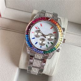 Luxe horloges Designer Klassiek Automatisch elektronisch horloge Horloges met diamanten inlegwijzerplaat 36 mm Saffierglas waterdicht polshorloge Kerst RLX14902