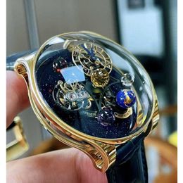 Luxe horloges Due Serie Swiss Made Versenkbar Automati Sch 47mm Titan Herren Uhr T60M