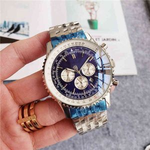 Luxe horloges voor heren Mechanica Polshipwatch Six Naald Working Fashion Machinery Century Brand Watch Leisure Designer