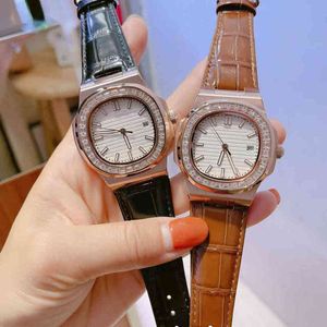 Luxe horloges voor heren Baida Mechanische volledige functie drie naaldkalender dames mode prachtige horlogewristwatches horloge