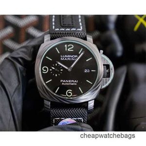 Luxe horloges voor heren Mechanisch horloge Panerei Zwitsers automatische beweging Sapphire Mirror 47mm geïmporteerd rubber horlogebandmerk Italië Sport Polship Cwzy