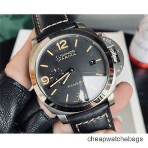 Luxe horloges voor Mens Mechanical Watch 44mm Dial Panerei Automatic Men S Top Watch Brand Italië Sport Polshipes Ku3t
