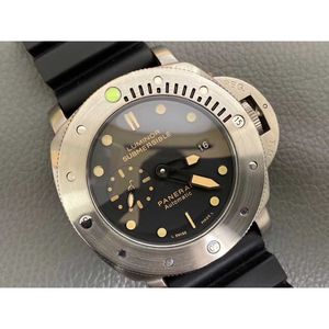Luxe horloges voor heren Mechanisch horloge Zwitsers automatisch uurwerk Saffierspiegel 47 mm Geïmporteerde rubberen horlogeband Merk Italië Sport Stn7