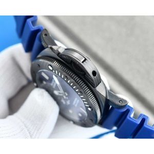 Luxe horloges voor heren Mechanisch horloge Zwitserse automatische beweging Sapphire Mirror 47mm geïmporteerd rubber horlogebandmerk Italië Sport GPXZ
