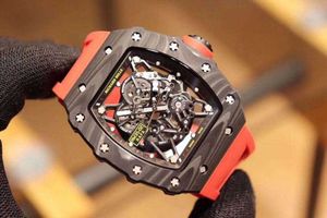 Montres de luxe pour hommes montre mécanique diamant automatique mécanique montre en silicone pour hommes Rm35-02 montre-bracelet de sport de marque suisse