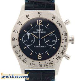 Relojes de lujo para hombres Manual de edición limitada de Mensictwatch Manual a 1000 piezas PAM00716 Diseñador de relojes de pulsera impermeables de acero inoxidable