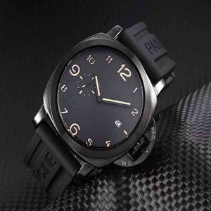 Luxe horloges voor heren mechanisch polshorloge Pana-serie Mode drie naalden kleine lopende tweede ontwerper