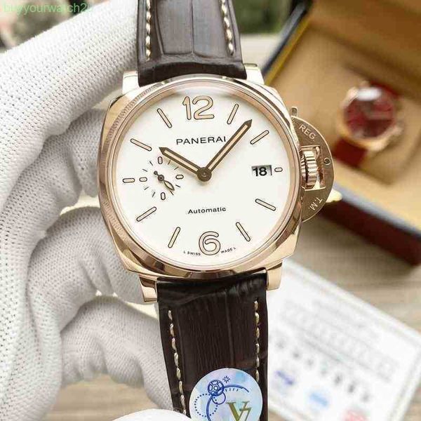Relojes de lujo para hombre Reloj de pulsera mecánico Panerrais Relojes de diseño multifunción Reloj de zafiro de alta calidad de gran diámetro G627