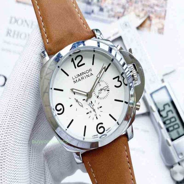 Montres de luxe pour hommes montre-bracelet mécanique Panerrais montres de créateurs multifonctions haute qualité saphir grand diamètre montre YJDS
