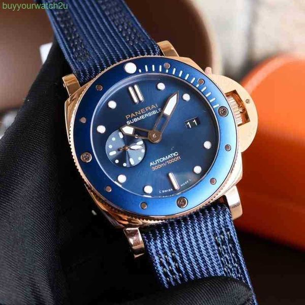 Montres de luxe pour hommes montre-bracelet mécanique Panerrais montres de créateurs multifonctions haute qualité saphir grand diamètre montre YDPH