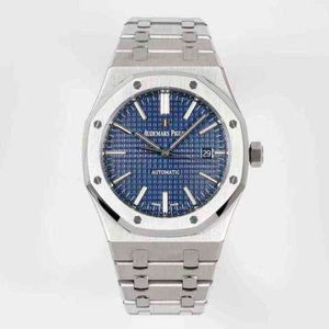Luxe horloges voor heren Mechanische ZF Factory 15400 Zwart/blauw/grijze wijzerplaat Zwitsers 3120 Men Top Brand Polshipes