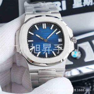 Luxe horloges voor heren Pate Philipp Tiktok Nautilus Automaton Steel Band Men's Sport Night Lightwristwatches Fashion WQGF
