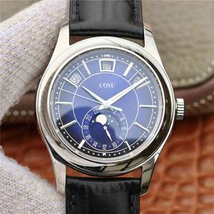 Luxe horloges voor herenhorloge Top Km Uosu Pate-ph Complicatie Chronograaf 5205g-013 Heren