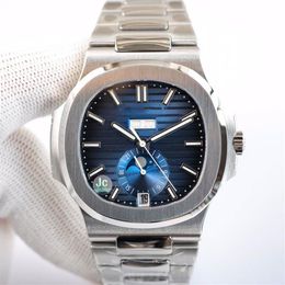 Montres de luxe Cadran bleu foncé progressif 41 mm verre saphir boucle déployante vis dans la couronne montre mécanique entièrement automatique 236q