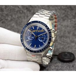 Montres de luxe Vk Chrono Watch avec mouvement de quartz Explorez Menwatch Montre de Reloj Moonswatch Chronograph Work Calendar Battery Relojes