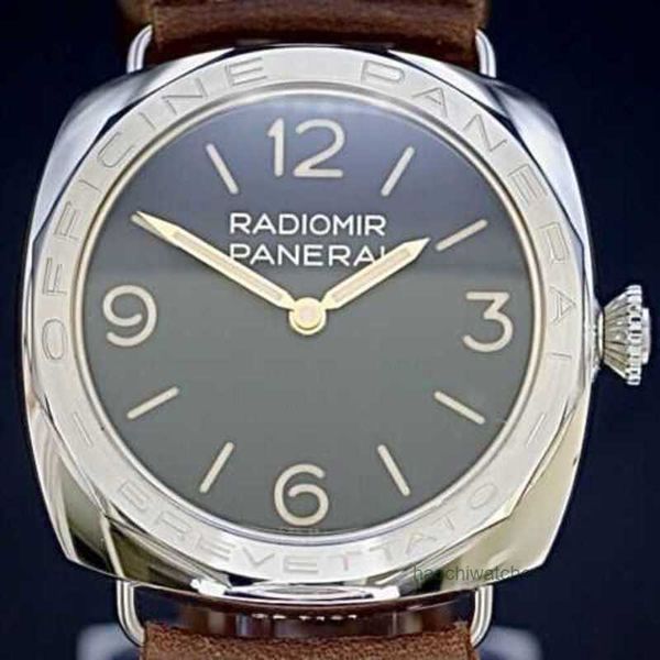 Relojes de lujo para hombre Panerrais Relojes de pulsera Diseñador Radiomir Days Acciaio Pam00685 Pam Edición limitada 1000 Acero inoxidable completo resistente al agua Alta calidad LPUH