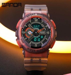 Montres de luxe pour hommes Corloge de quartz femmes LED Digital Wristwatch g imperméable choc Military Sport Watch for Men Relogio Masculino G17571239