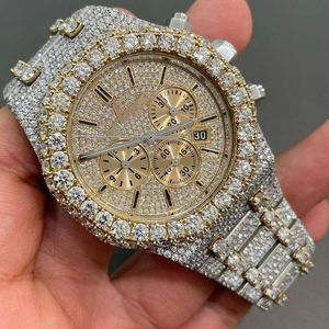 montres de luxe hommes montre montres de créateurs haute qualité mouvement montres hommes moissanite montre glacé montre diamant montre montre automatique montre mécanique 062