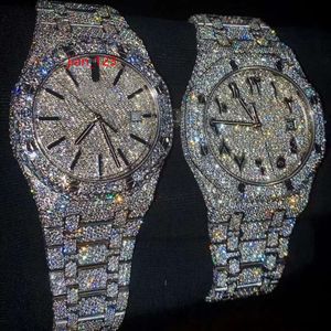 montres de luxe hommes montre montres de créateurs haute qualité mouvement montres hommes moissanite montre glacé montre diamant montre montre automatique montre mécanique 111