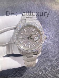 montres de luxe hommes montre montres de créateurs haute qualité mouvement montres hommes moissanite montre glacé montre diamant montre montre automatique montre mécanique 132