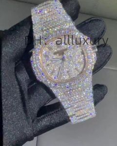 montres de luxe hommes montre montres de créateurs haute qualité mouvement montres hommes moissanite montre glacé montre diamant montre montre automatique montre mécanique 135