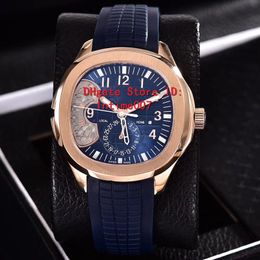 Luxe horloges nieuwe Hight Quality 5164A-001 Azië Transparante Miyota Automatische Machine De originele gesp Mens horloges 43mm