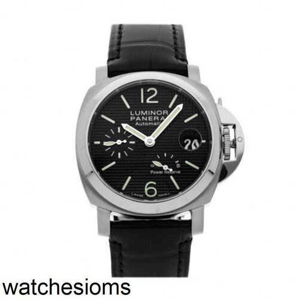 Montres de luxe Panerass Mens montre des bracelets Power Reserve Automatic Steel Strap Watch Pam Mechanical Full Inoxydled