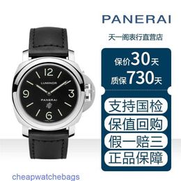 Luxe horloges Replica's Panerai Automatische chronograaf Polshorloges Panereis PAM01000 Sports Watch Mens Harde Man Manual Mechanical Watch 44mm Diamet