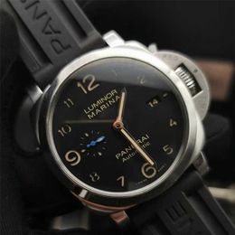 Luxe horloges Replica's Panerai Automatische chronograaf Polshorloges Nieuwe volledige set Panereis Luminos -serie PAM01359 Automatische mechanische heren Watch