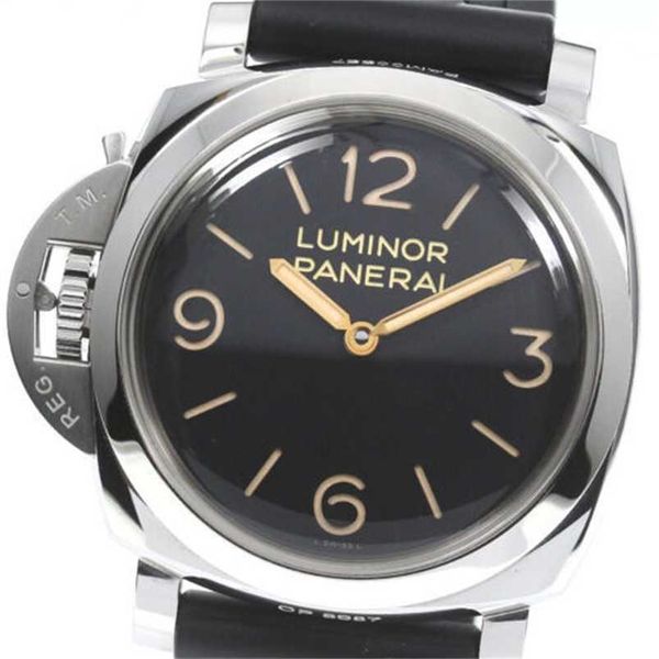 Relojes de lujo Replicas Panerei Cronógrafo Automático Mujeres de pulsera Luminors 1950 Left Pam00557 Hand Windup Mens Watch 757981 Panerei Relojes sumergibles M