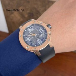 Luxury Watches Replicas Richardmill Automatic Movement Wristwatches Richardmill Rm033 Rose Gold Men's Fashion Leisure Sports Machinery Watch 9FCE