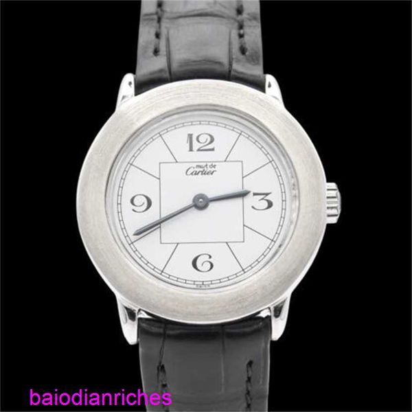 Relojes de lujo Ronde de Carters Relojes Ladies Carters 'Melip de' Ronde Modelo 1806 Numerales en 925 Silver Case FN39