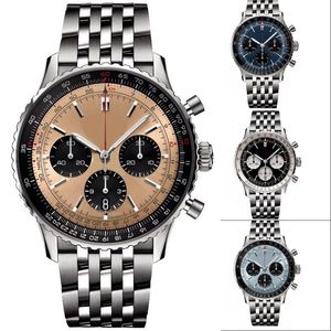 Montres de luxe saphir navitimer dames montre designer chronographe classique affaires montre homme quotidien mouvement formel montres célèbre xb010 b4