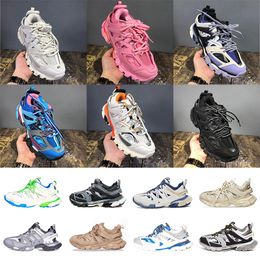Luxe groothandel Old Opa Track 3.0 Casual schoenen Tripls S Womens Mens Sier Gray Royal Blue Shiragiku Brown 17FW Sneakers Sports Trainers EUR 36-45