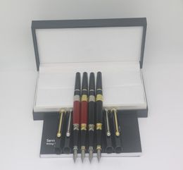 Stylo plume de luxe William Shakespeare 4 couleurs haut noir bas rouge et garniture or argent rose avec numéro de série bureau école 5653977