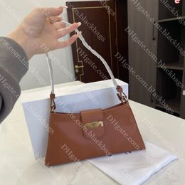 Bolso de piel de vaca WILTERN de lujo, bolso de hombro para mujer, bolso de cuero auténtico de diseñador, bolsos con hebilla de oro sólido, cartera para mujer