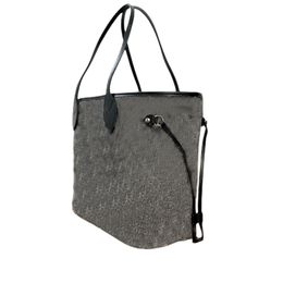 Sacs de créateurs de luxe pour femme fourre-tout jamais remplissables sac à main taille MM sacs à main avec CANVAS avec pochette zippée M21465