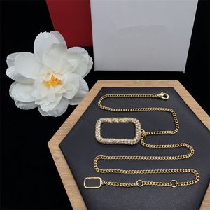 Collier de luxe pour femme, chaîne de styliste, bijoux de mode pour dames, ornements, décorations de fête de mariage, Collier féminin avec lettre Collana