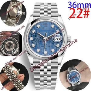 Montre femme de luxe 36mm diamant Circuit Pattern montre de luxe Or Rose Classique 2813 Mécanique automatique étanche mens montres